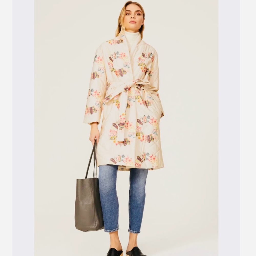 Quilted patchwork Coat - Picture 16 of 16